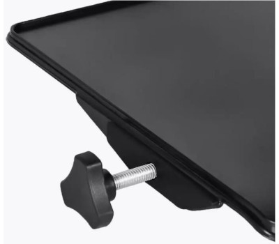 BURO Стол для ноутбука регулируемый BU-803, металл, складной, черный