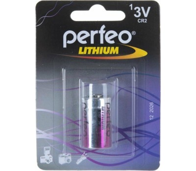Батарейки PERFEO (PF_4444) CR2/1BL LITHIUM