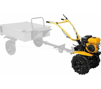 Мотоблок DENZEL DPT-270S, 7 л.с., ремен.сцеп, фрез 3х4, ШОМ, передачи 2В/1Н 56442