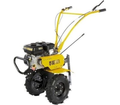 Мотоблок DENZEL DPT-270S, 7 л.с., ремен.сцеп, фрез 3х4, ШОМ, передачи 2В/1Н 56442