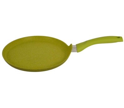 Сковорода KUKMARA сб240tsl а/пр литая блинная 24см Trendy style lime