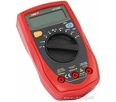 Мультиметр UNI-T (13-0055) Портативный мультиметр UT33A+