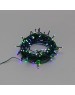 Гирлянда NEON-NIGHT (245-011) ТВИНКЛ Wi-Fi 18 м, темно-зеленый ПВХ, 120 LED RGB, не соединяется