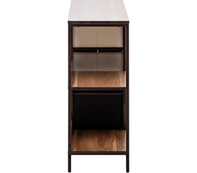 Комод LESET Локи Комод 3 ящ. С полками Бежевый/Светло-коричневый/Темно-коричневый