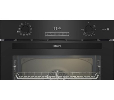 Электрический духовой шкаф HOTPOINT HSTF 1231 JSAH BLG