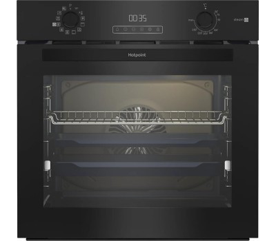 Электрический духовой шкаф HOTPOINT HSTF 1231 JSAH BLG