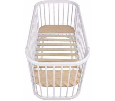 Кроватка POLINI Кроватка детская kids Simple 350, белый (1 кор.)