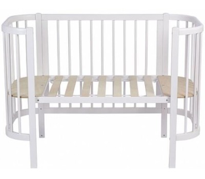 Кроватка POLINI Кроватка детская kids Simple 350, белый (1 кор.)