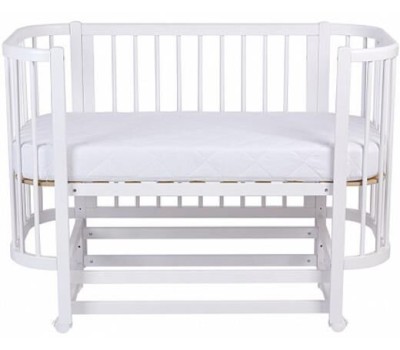 Кроватка POLINI Кроватка детская kids Simple 350, белый (1 кор.)