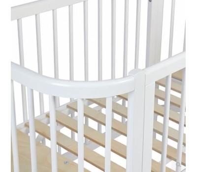 Кроватка POLINI Кроватка детская kids Simple 350, белый (1 кор.)