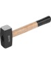 Кувалда SPARTA Кувалда, 1000 г, кованая головка, деревянная двухцветная рукоятка 10905