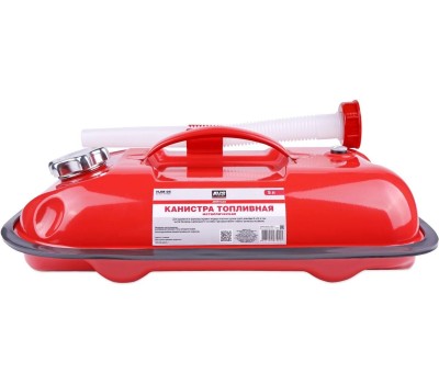 Канистра AVS HJM-05 топливная металлическая горизонтальная 5 Л (красная)