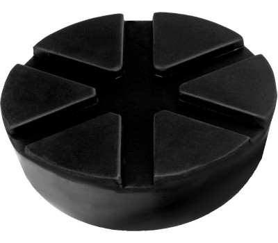 MATRIX Резиновая опора для подкатного домкрата универсальная, D 89 мм, D 60 мм, H 35 мм 50910