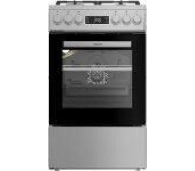 HOTPOINT HSG5F1HX, серебристый