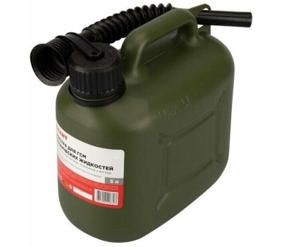 REXANT Канистра для ГСМ и технических жидкостей, вертикальная, 5л, пластиковая, усиленная