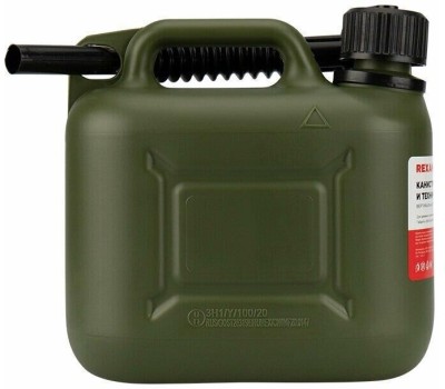 REXANT Канистра для ГСМ и технических жидкостей, вертикальная, 5л, пластиковая, усиленная