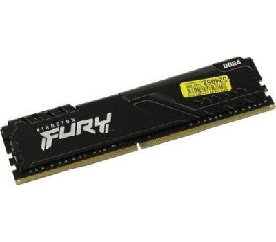 Оперативная память KINGSTON Оперативная память Fury Beast Black KF436C18BB/16 DDR4 - 1x 16ГБ 3600МГц, DIMM, Ret