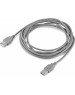 Кабель BURO Кабель USB2.0 USB A(m) - USB A(f), 3м, блистер, серый [bhp ret usb_af30]