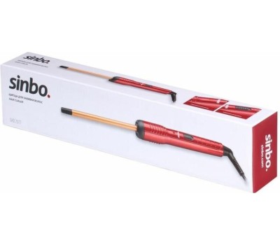 SINBO Щипцы для завивки SHD 7077, красный и золотистый
