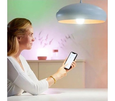 GAUSS Умная лампа Smart Home E27 белая 10Вт 1055lm Wi-Fi (1шт) [1070112]