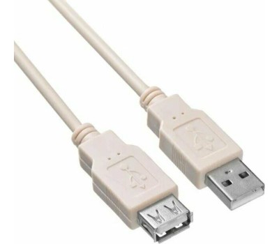 NINGBO Кабель-удлинитель USB2.0 USB A(m) - USB A(f), 3м, блистер [usb2.0-am-af-3-br]