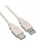 NINGBO Кабель-удлинитель USB2.0 USB A(m) - USB A(f), 3м, блистер [usb2.0-am-af-3-br]