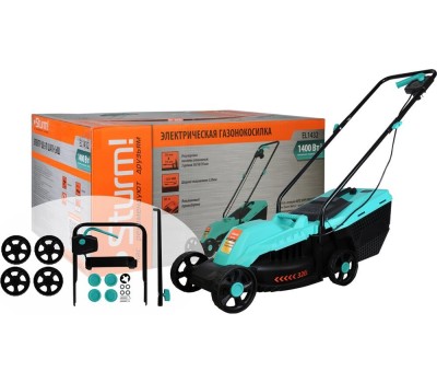 STURM! Газонокосилка электрическая STURM EL1432, 32см, несамоходная
