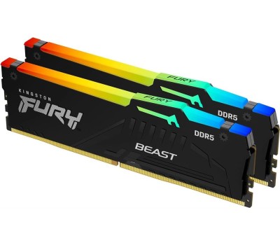 Оперативная память KINGSTON Оперативная память Fury Beast KF560C36BBEAK2-16 DDR5 - 2x 8ГБ 6000МГц, DIMM, Ret