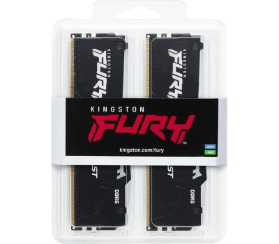 Оперативная память KINGSTON Оперативная память Fury Beast KF560C36BBEAK2-16 DDR5 - 2x 8ГБ 6000МГц, DIMM, Ret