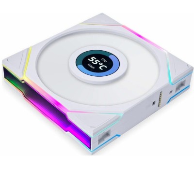 LIAN-LI Вентилятор Lian Li Uni Fan TL 120 3шт, 120мм, 7-pin, 2600об/мин, 33 дБ, ARGB, белый, Ret [g99.12tl3w.00]