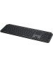 LOGITECH Клавиатура MX Keys S, беспроводная, USB, Bluetooth/Радиоканал, ножничная, с гравировкой, графитовый/черный [920-011600]