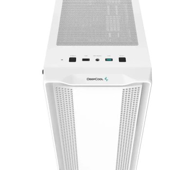 Корпус для ПК DEEPCOOL Корпус MidTower CC560 MESH V2 WH белый (ATX, без БП, 2xUSB3.0, 4x120mm ARGB) (R-CC560-WHAMA4-G-2)