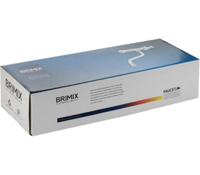 BRIMIX - Смеситель в ДУШ, металлокерамика, из высокопрочного пластика АБС - БЕЛЫЙ 4403