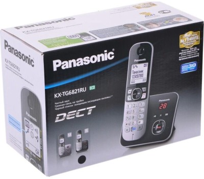 Телефон цифровой PANASONIC KX-TG6821RUB