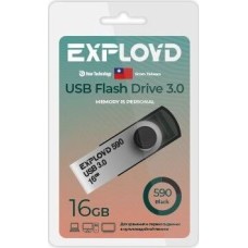 USB флэш-накопитель EXPLOYD EX-16GB-590-Black USB 3.0