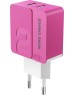 СЗУ MORE CHOICE (4627151191775) NC46a 2USB 2.4A для Type-C 1м Pink