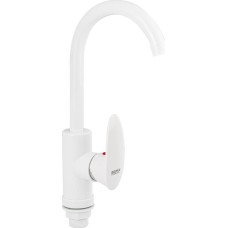 Смеситель для кухни BRIMIX 5921 Смеситель на кухню, боковой, шаровый, из высокопрочного пластика АБС, БЕЛЫЙ