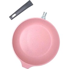 Сковорода KUKMARA 261tsr а/пр литая 26см съемн/руч Trendy style rose