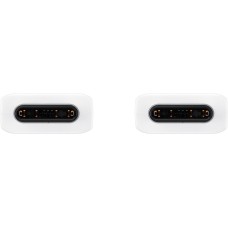 SAMSUNG Кабель EP-DA705BWRGRU USB Type-C (m)-USB Type-C (m) 1м белый (упак.:1шт)