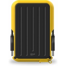 SILICON POWER 2ТБ Внешний диск HDD Armor A66 SP020TBPHD66SS3Y, USB 3.0, желтый