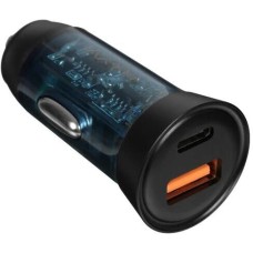MAXVI АЗУ CCM-MS603PD 43W 6A (USB + Type-C, QC3.0 PD3.0) black