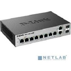 D-LINK SMB D-Link DGS-1100-10/ME/A2A Управляемый L2 коммутатор с 8 портами 10/100/1000Base-T и 2 комбо-портами 100/1000Base-T/SFP