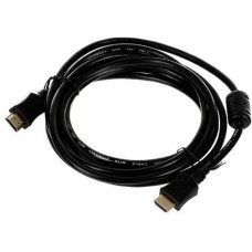 PREMIER Кабель аудио-видео 5-813, HDMI (m) - HDMI (m), ver 2.0, 3м, GOLD, ф/фильтр, черный [5-813 3.0]