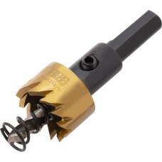 Коронка DENZEL Коронка по металлу HSS, 21 мм, нитридтитановое покрытие 724102