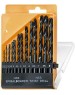 Набор сверл SPARTA Набор сверл по металлу, 2-8 мм, (через 0.5 мм) HSS 13 шт, цилиндрический хвостовик 723355