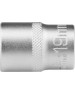Головка торцевая STELS Головка торцевая, 19 мм, двенадцатигранная, CrV, под квадрат 1/2, хромированная 13665