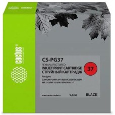 Картридж CACTUS Картридж CS-PG37, PG-37, черный / CS-PG37
