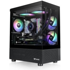 Корпус для ПК THERMALTAKE Корпус mATX View 170 TG ARGB, Micro-Tower, без БП, черный [ca-1z4-00m1wn-00]