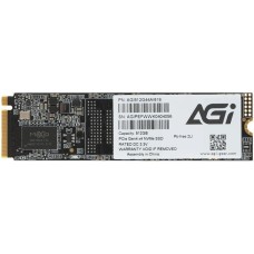 AGI SSD накопитель AI818 512G44AI818 512ГБ, M.2 2280, PCIe 4.0 x4, NVMe, M.2, rtl