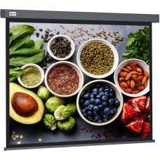 Экраны CACTUS Экран Wallscreen CS-PSW-150X150-SG, 150х150 см, 1:1, настенно-потолочный серый